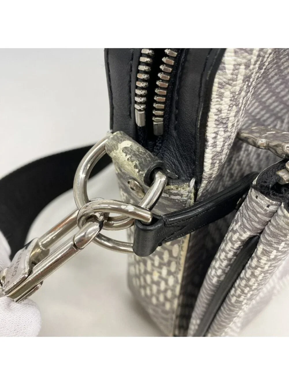 Louis Vuitton Shoulder Bag Damier Graphite 3D Trio Messenger Antarctica